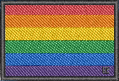 LGBTQ Morale Patch by Proud Libertarian