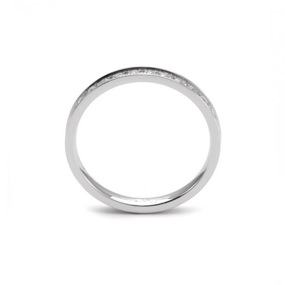 RG111W B.Tiff Stacking .01 ct Eternity Ring [Thin Band] by B.Tiff New York