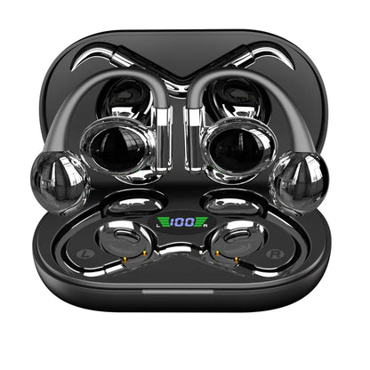 Mpow YYK-880 Open Ear Headphones Bluetooth 5.3 Wireless Earbuds with Earhooks for Office Work/Leisure/Sports,Up to 60H Playtime