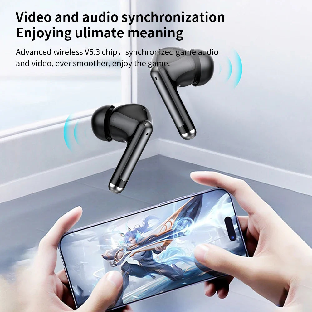 Mpow S65 True Wireless Earbuds - Bluetooth 5.3 Headphones with 30H Playback SBC Low-Latency Gaming Mode in-Ear Earbuds for Phone