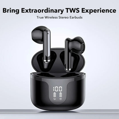 Mpow S47 True Wireless Bluetooth V5.3 Earphones with 35H Playback TWS Waterproof Earbuds for iPhone Huawei Xiaomi All Smartphone