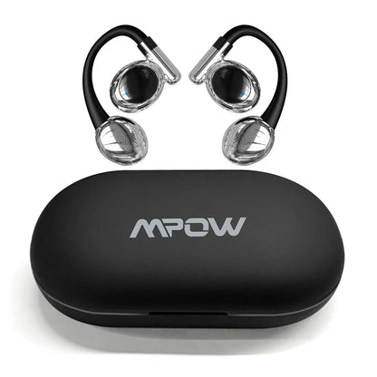 Mpow YYK-880 Open Ear Headphones Bluetooth 5.3 Wireless Earbuds with Earhooks for Office Work/Leisure/Sports,Up to 60H Playtime