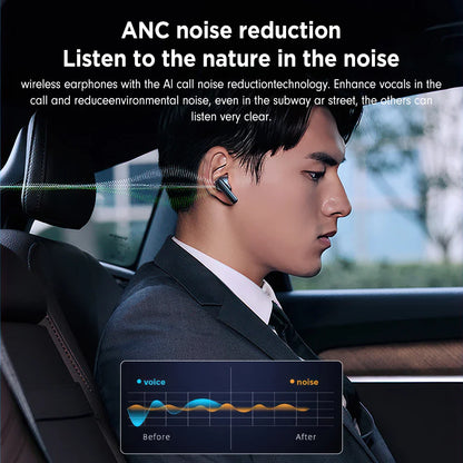 Mpow XY-17 ANC Active Noise Reduction Earphones Bluetooth 5.3 In-ear Sports Headphones with Dual Mic 24H Immersive Music Headset