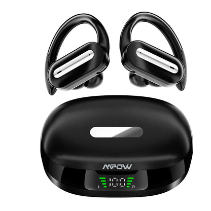 Mpow SP36 In-ear Bluetooth 5.4 Headphones Touch Control TWS Earphones with Earhook Wireless Sports Earphones 40 Hours Playtime
