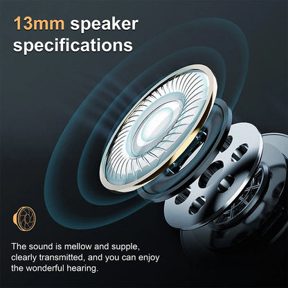 Mpow SP36 In-ear Bluetooth 5.4 Headphones Touch Control TWS Earphones with Earhook Wireless Sports Earphones 40 Hours Playtime