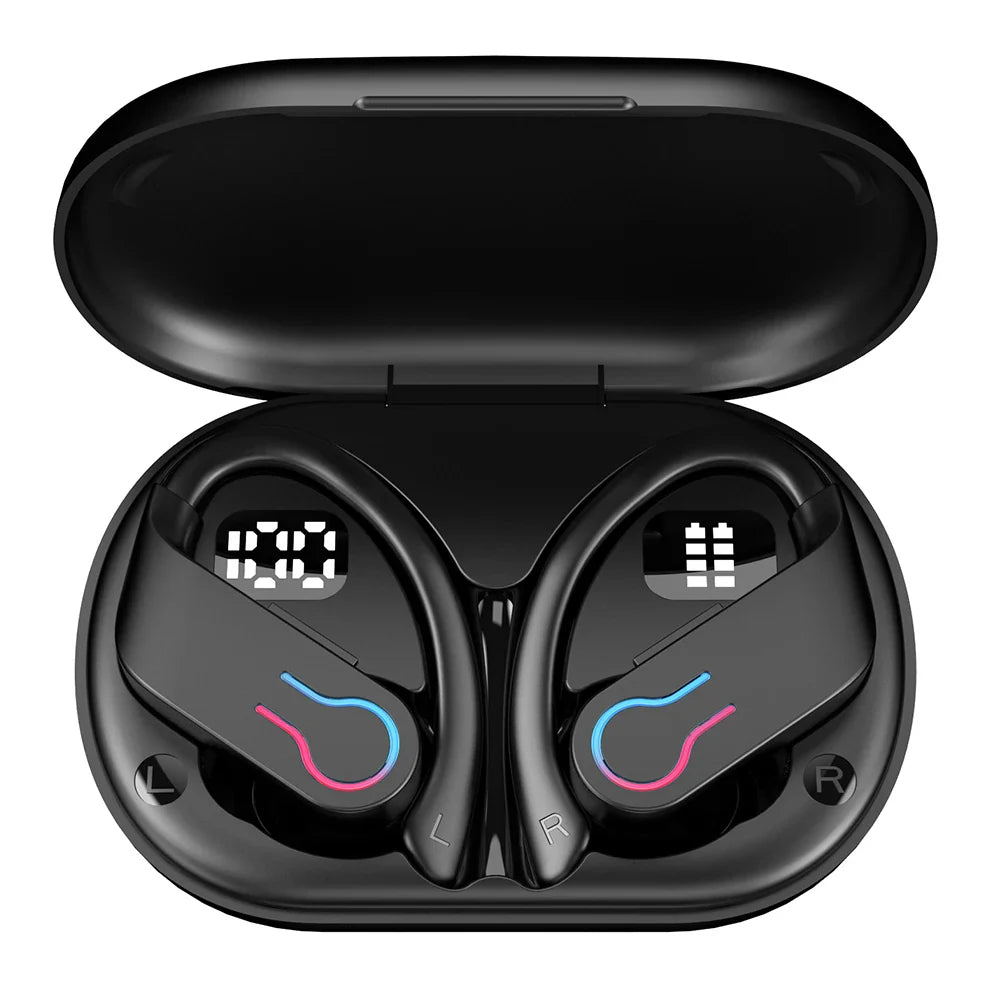 Mpow Q63 Bluetooth 5.3 Earphones Sports Headset Wireless In-Ear 200H Standby Time IPX7 Waterproof HiFi Stereo Gaming Earbuds