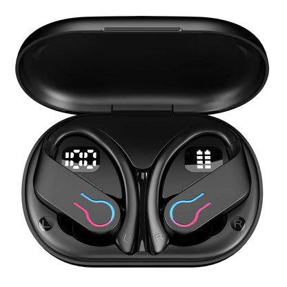 Mpow Q63 Bluetooth 5.3 Earphones Sports Headset Wireless In-Ear 200H Standby Time IPX7 Waterproof HiFi Stereo Gaming Earbuds