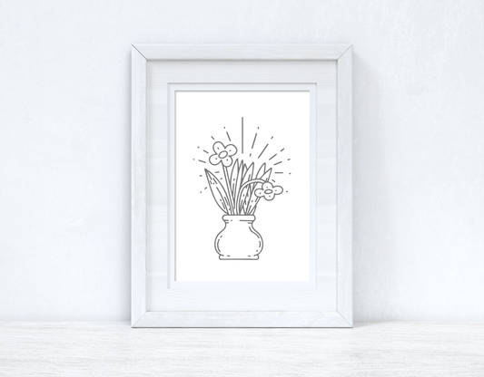 Spring Flowers Spring Seasonal Wall Home Decor Print by WinsterCreations™ Official Store