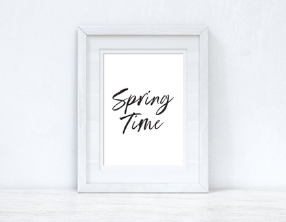 Spring Time Spring Seasonal Wall Home Decor Print by WinsterCreations™ Official Store