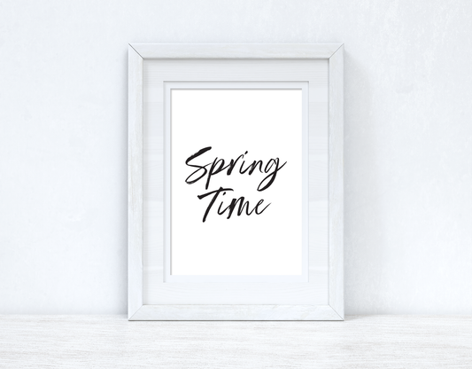 Spring Time Spring Seasonal Wall Home Decor Print by WinsterCreations™ Official Store