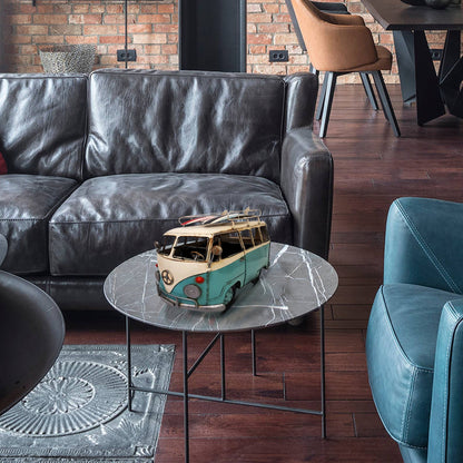 Oversized Vintage VW Bus Metal Model by Peterson Housewares & Artwares