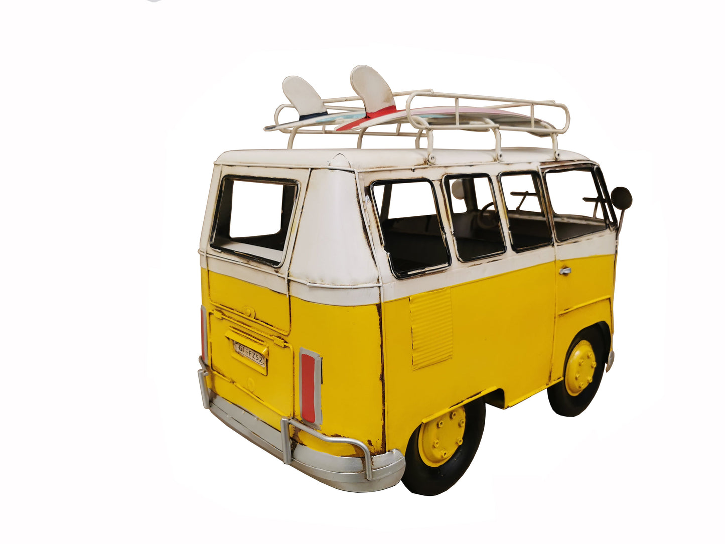 Oversized Vintage VW Bus Metal Model by Peterson Housewares & Artwares
