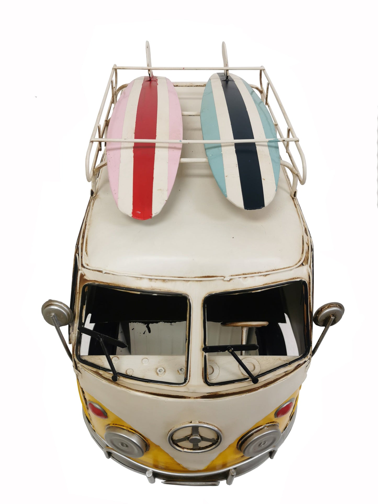 Oversized Vintage VW Bus Metal Model by Peterson Housewares & Artwares