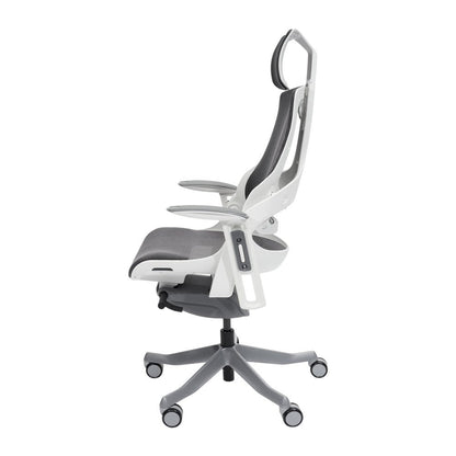 Techni Mobili LUX Ergonomic Executive Chair, Grey by Level Up Desks