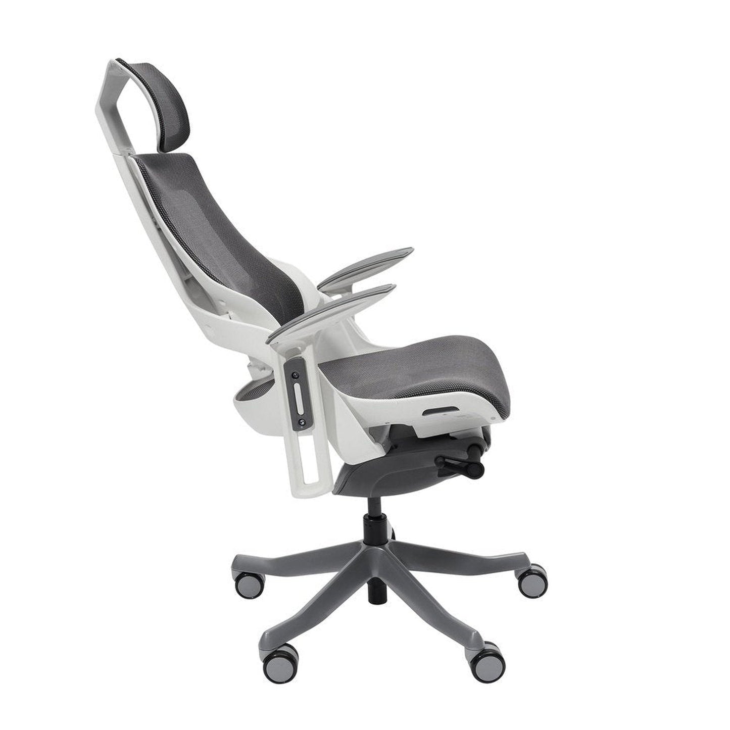 Techni Mobili LUX Ergonomic Executive Chair, Grey by Level Up Desks