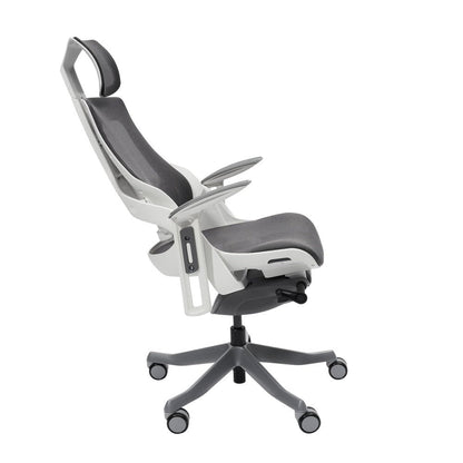 Techni Mobili LUX Ergonomic Executive Chair, Grey by Level Up Desks