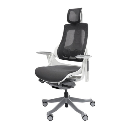 Techni Mobili LUX Ergonomic Executive Chair, Grey by Level Up Desks