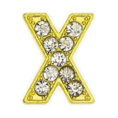 Pavé Letters -Gold Charms