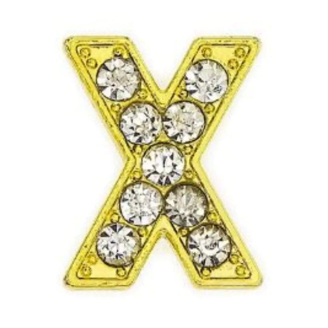 Pavé Letters -Gold Charms