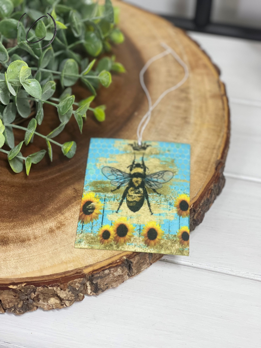 Turquoise Queen Bee Car Freshener by CMD Wholesale