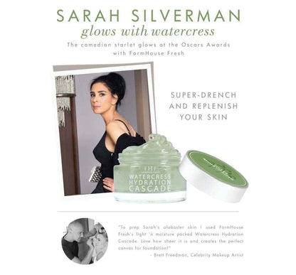 Watercress Hydration Cascade® by FarmHouse Fresh skincare