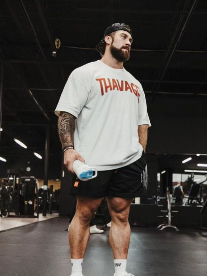 Men's Plus Size Round Neck Half Sleeve T-Shirt