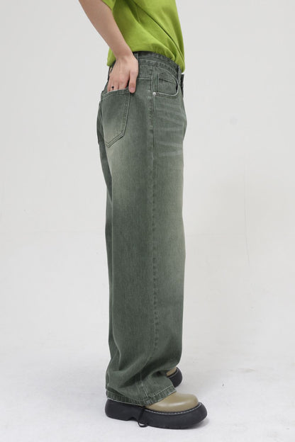 Men's Wide Straight Leg Jeans