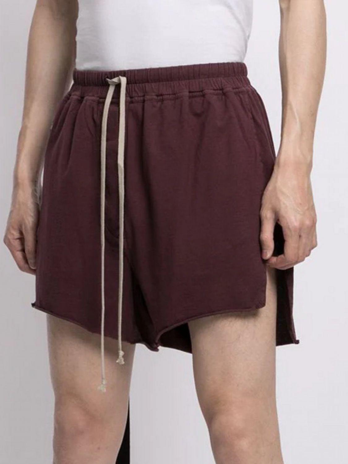Men's Plus Size Drawstring Active Shorts