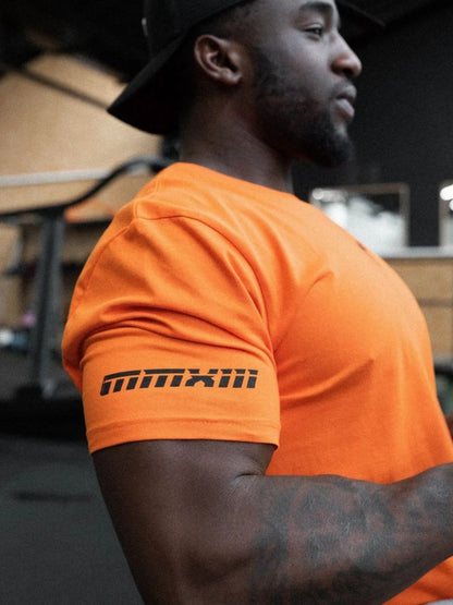 Men's Graphic Round Neck Short Sleeve T-Shirt