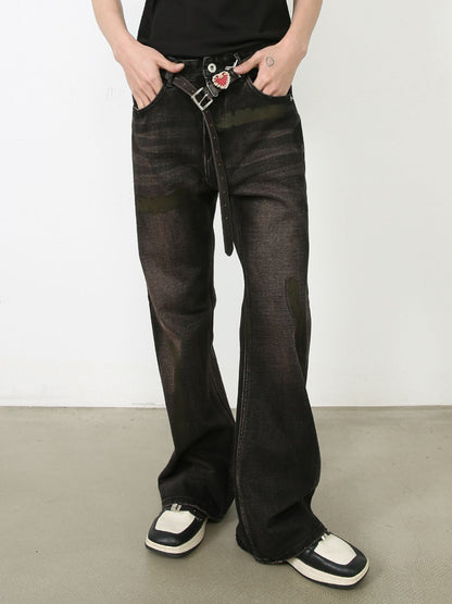 Men's Mid Rise Jeans with Pockets