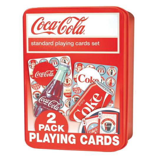 Coca-Cola Playing Cards 2-Pack by MasterPieces Puzzle Company INC