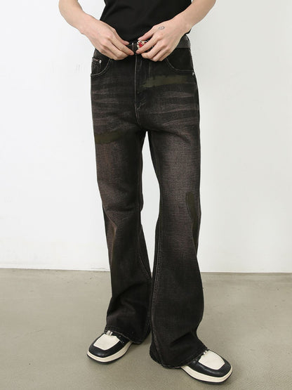 Men's Mid Rise Jeans with Pockets