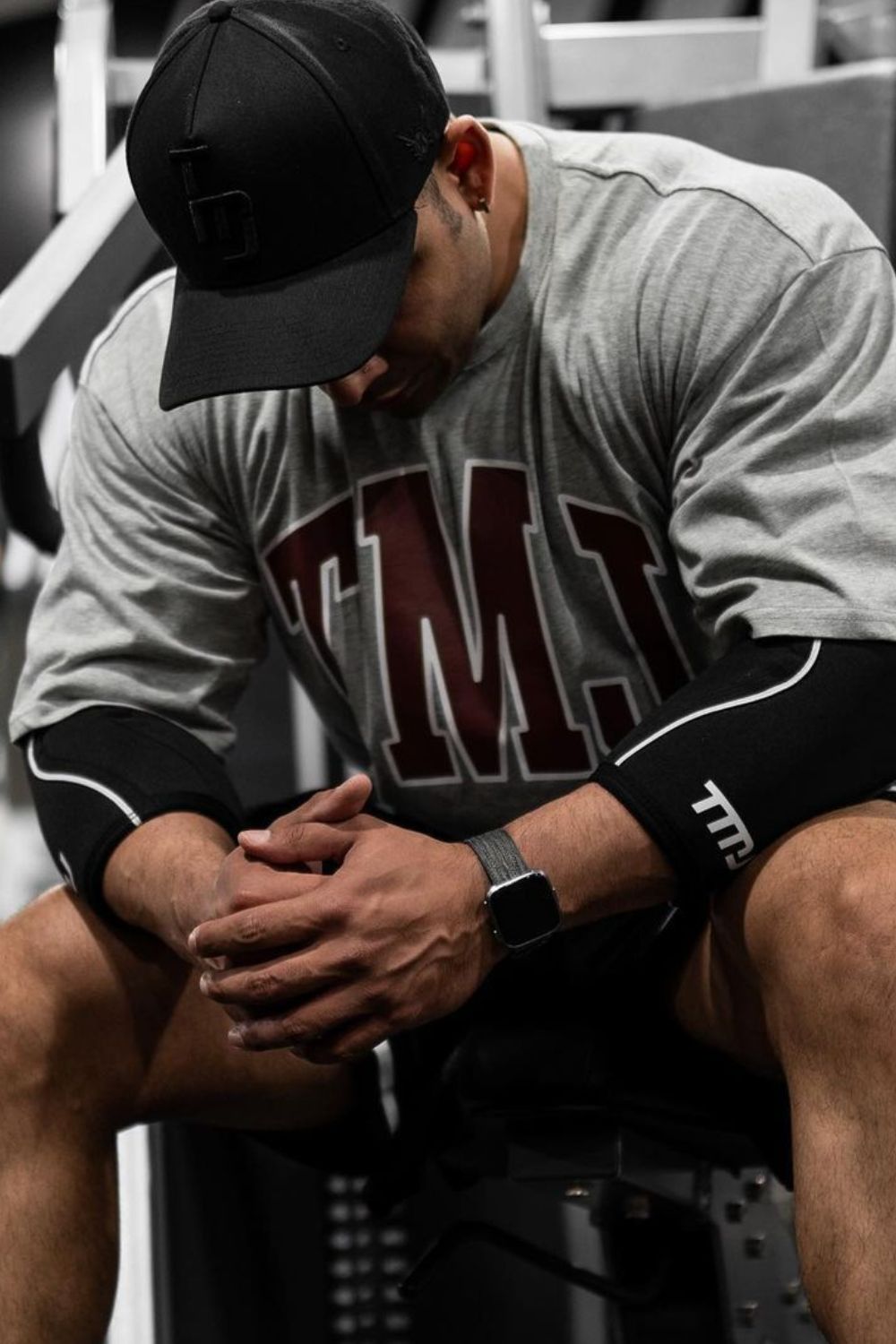 Men's Plus Size Letter Round Neck Half Sleeve T-Shirt