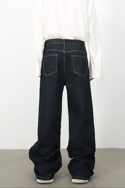 Men's Mid Rise Baggy Jeans