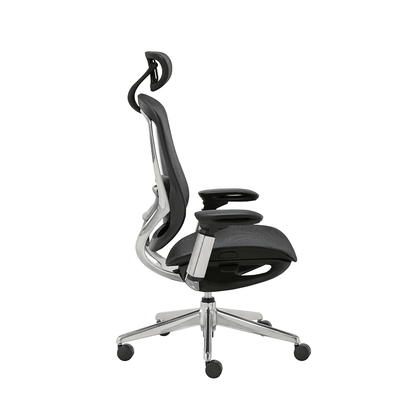 CeliniChair Executive Mesh Ergonomic Office Chair by EFFDESK - Black by Level Up Desks
