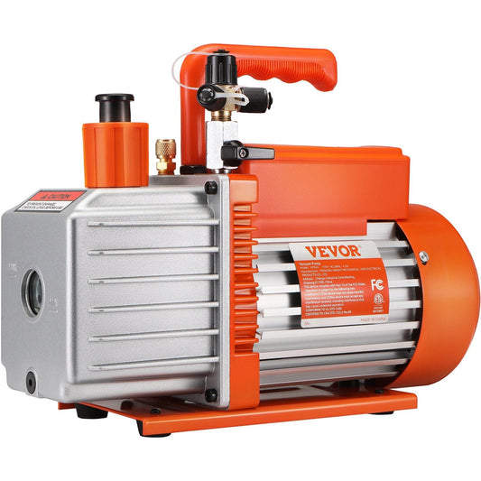 5 CFM Vacuum Pump Air Conditioning Vacuum Pump 2 Stage Rotary Vane HVAC