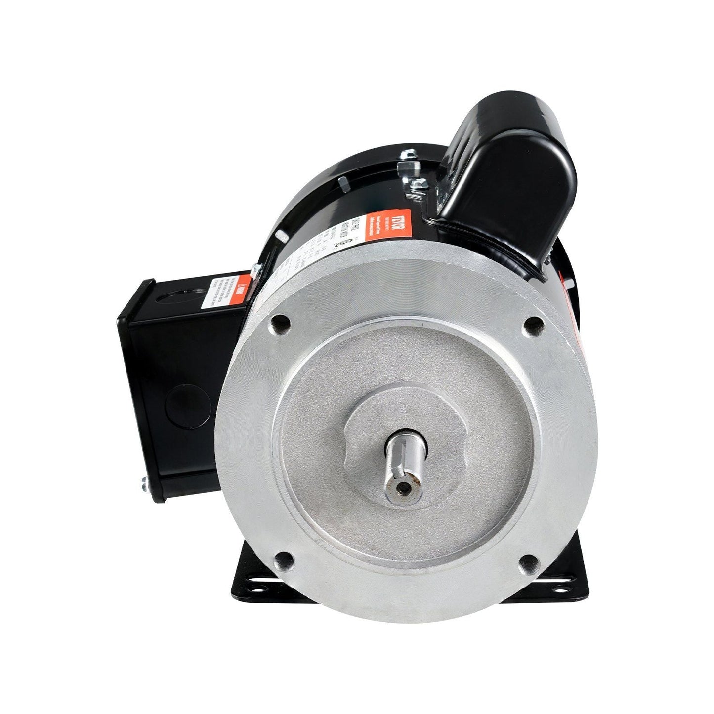 1HP Electric Motor 3450 rpm, AC 115V/230V, 56C Frame, Air Compressor Motor Single Phase, 5/8" Keyed Shaft, CW/CCW Rotation for Agricultural Machinery and General Equipment