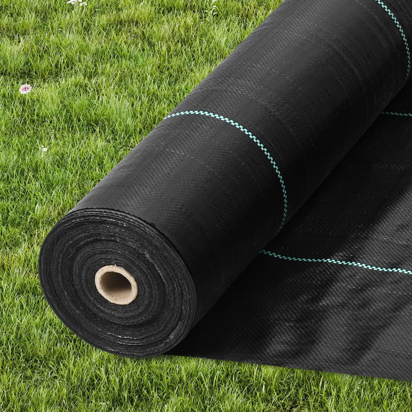 13FTx108FT Premium Heavy Duty Weed Barrier Landscape Fabric, 5OZ Woven Geotextile Fabric Under Gravel, High Permeability for Weed Blocker Weed Mat, Driveway Fabric, Weed Control Garden Cloth