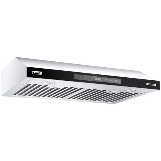 30" Under Cabinet Range Hood Vent Hood 900CFM Gesture & Touch Control