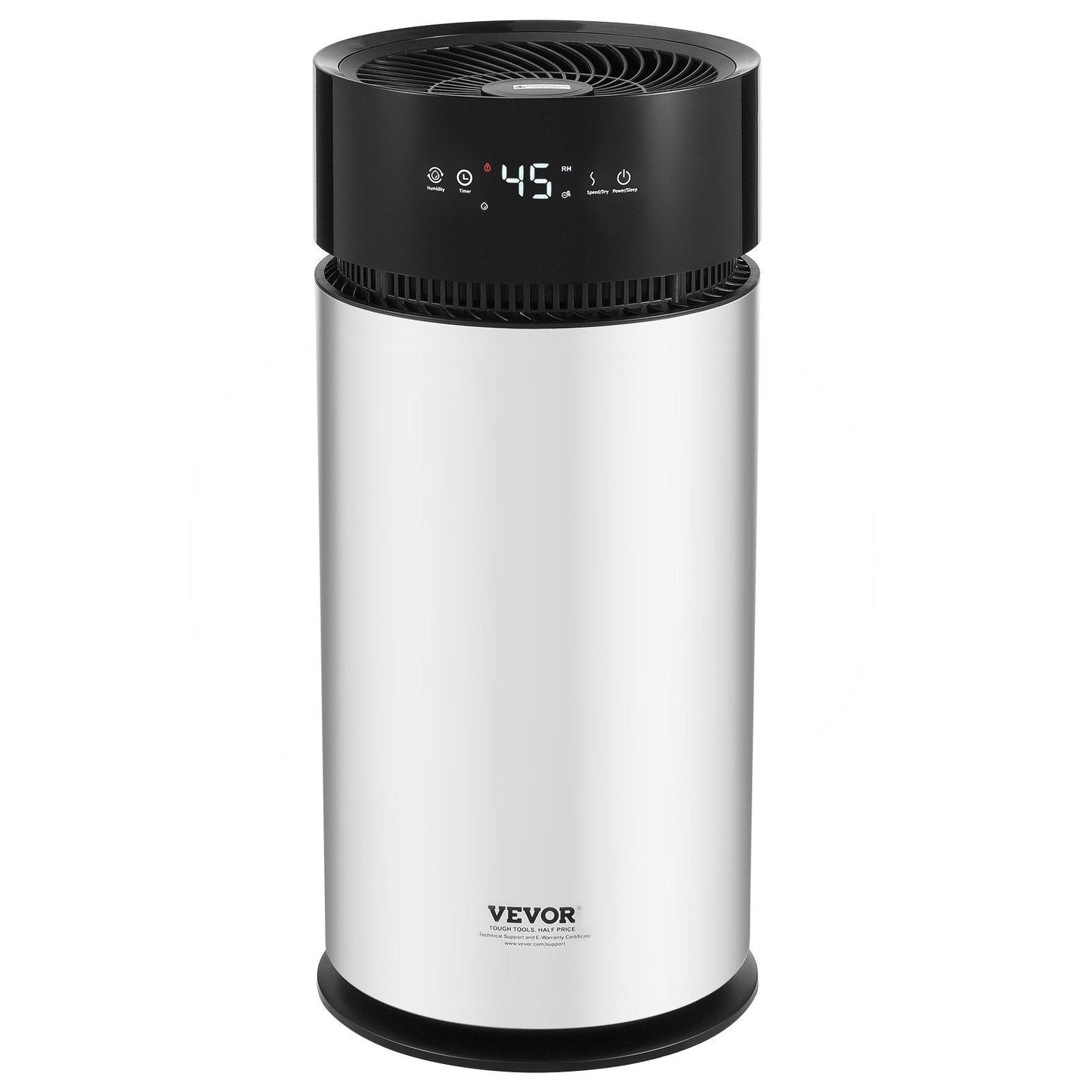 10L(2.64G) Evaporative Humidifier 1076.4 sqft Air Purifier for Bedroom