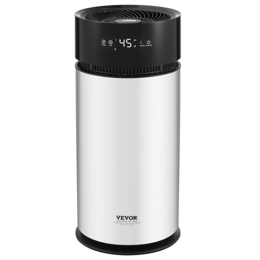 10L(2.64G) Evaporative Humidifier 1076.4 sqft Air Purifier for Bedroom