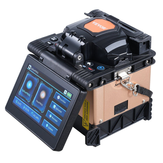 Fiber Fusion Splicer 4 Motors Clad Alignment with 6s Splicing 13s Heating
