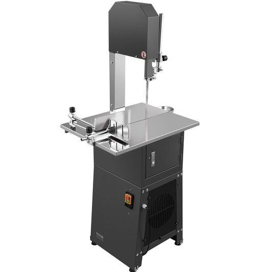 550W Commercial Electric Meat Bandsaw Stainless Steel Bone Sawing Machine