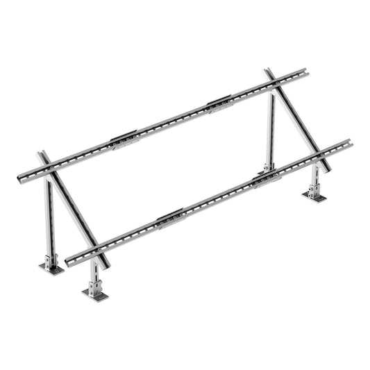 Multi-Pieces Solar Panel Mounting Brackets 30°-60° Adjustable Brackets