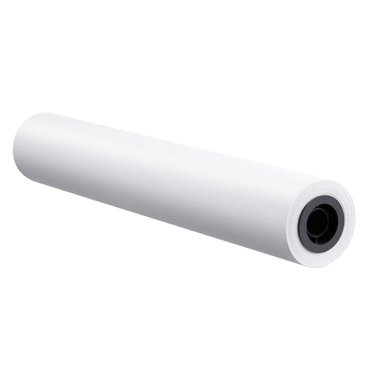 Wide Format Paper, 24 in x 150 ft Plotter Paper, 4 Rolls CAD Bond Rolls with 2 in Core, 20 LB Bond Paper Rolls, Idea for CAD Drawings, Engineering Plans, GIS Maps & Architectural Designs