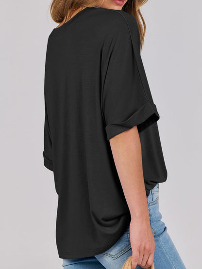 Round Neck Half Sleeve T-Shirt