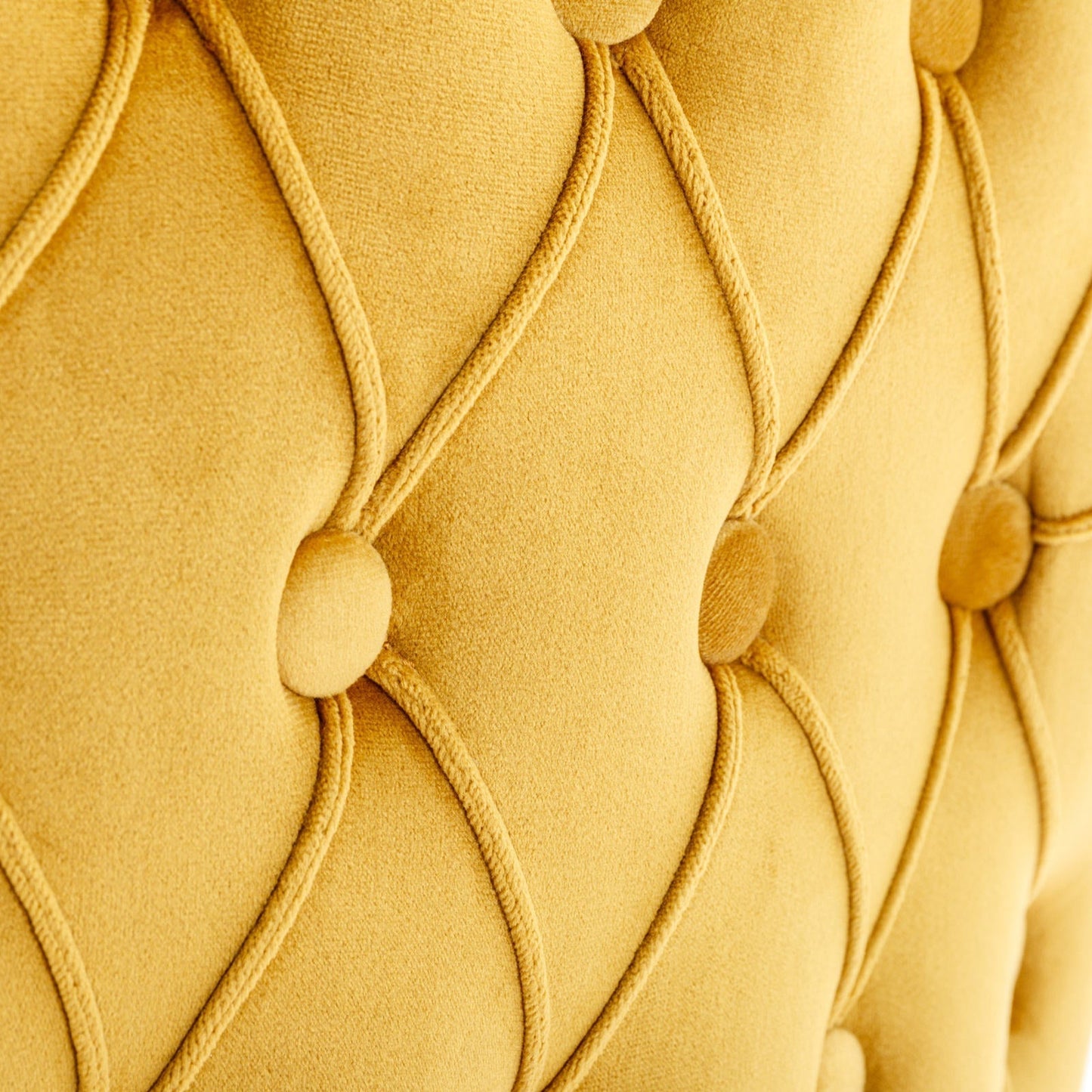 Yellow Velvet Barstool by Blak Hom