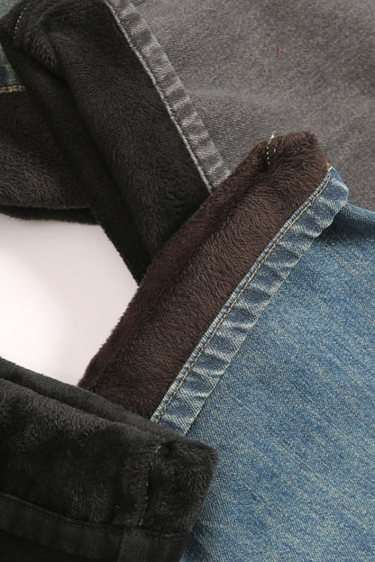 Men's Loose Fit Jeans with Pockets