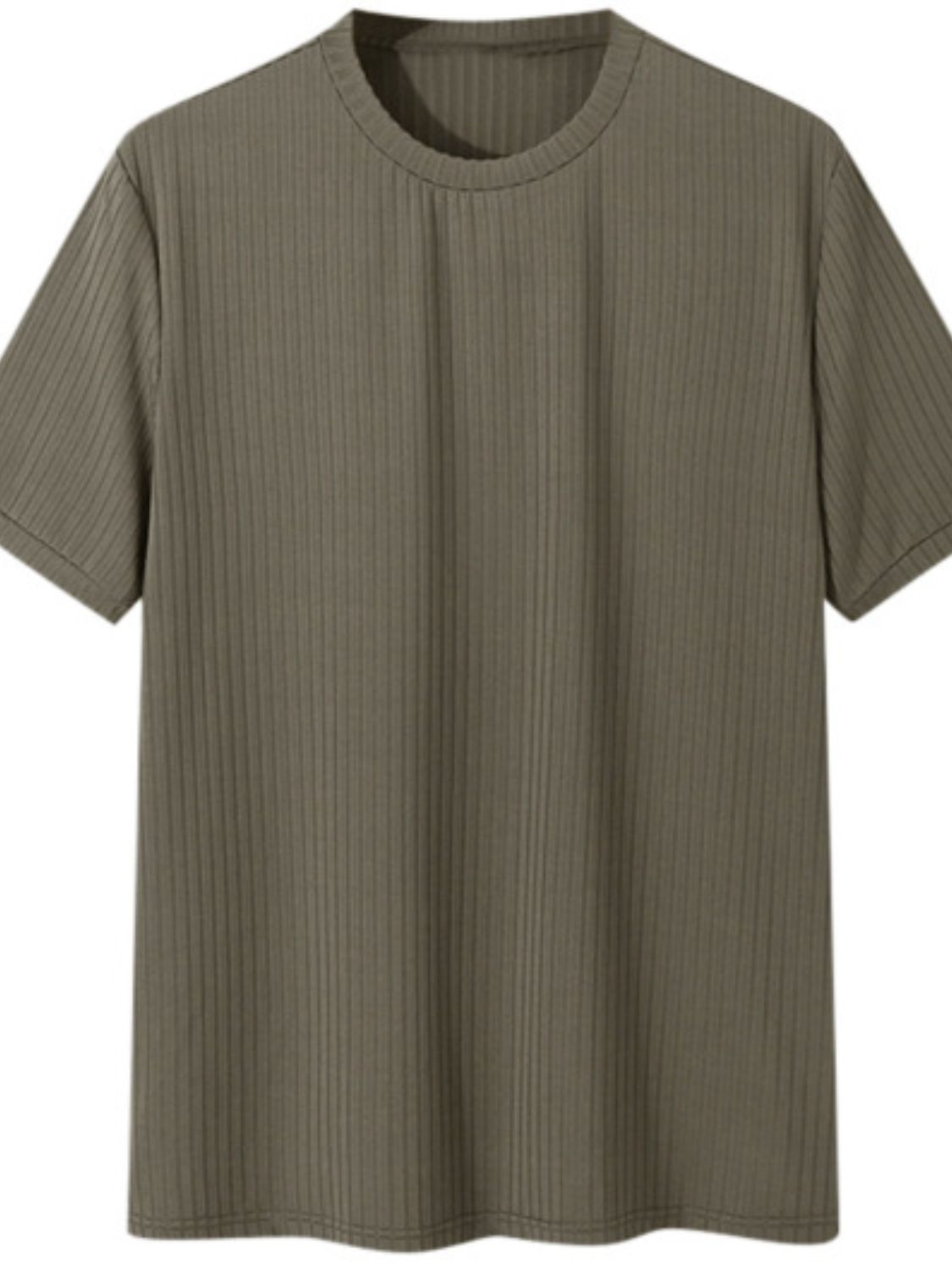 Men's Full Size Round Neck Short Sleeve T-Shirt Plus Size