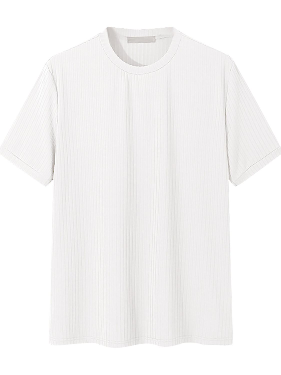 Men's Full Size Round Neck Short Sleeve T-Shirt Plus Size